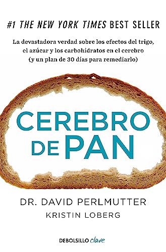 Portada del libro Cerebro de pan de David Perlmutter