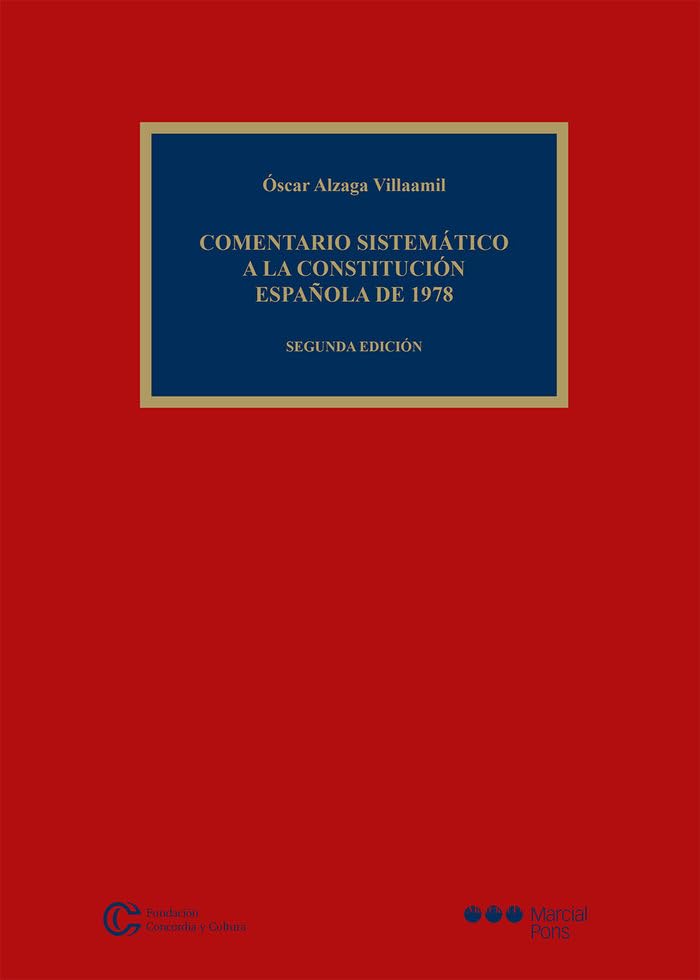 Portada del libro Constitución Española Comentada
