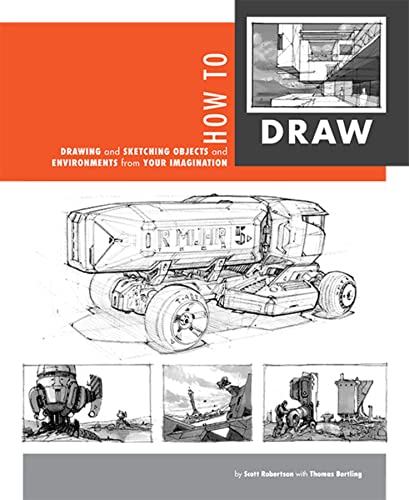 Portada de Cómo dibujar de Scott Robertson y Thomas Bertling