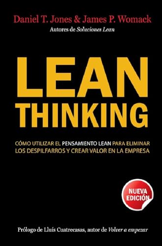 Portada del libro Lean Thinking de James Womack y Daniel Jones