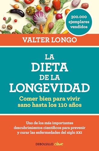 Portada del libro El libro de la longevidad de Valter Longo