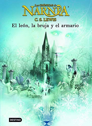 Portada de El león, la bruja y el armario de C.S. Lewis