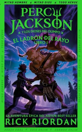 Portada del libro Percy Jackson y el ladrón del rayo