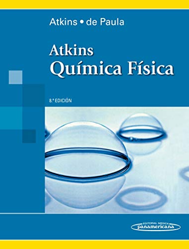 Portada del libro de texto Química Física de Peter Atkins